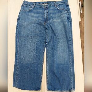 Vintage Men Polo Ralph Lauren Denim Jeans Thimpson Loose 48x30